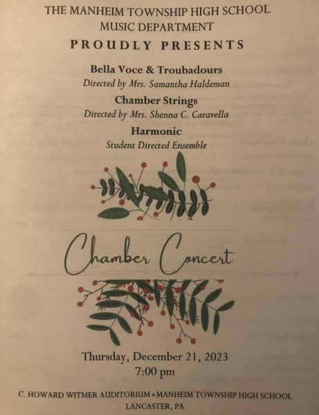 The Music Program Puts on Their Winter Chamber Concert