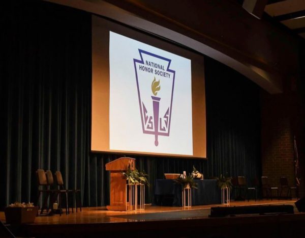 The National Honor Society Holds Their Yearly Induction Ceremony