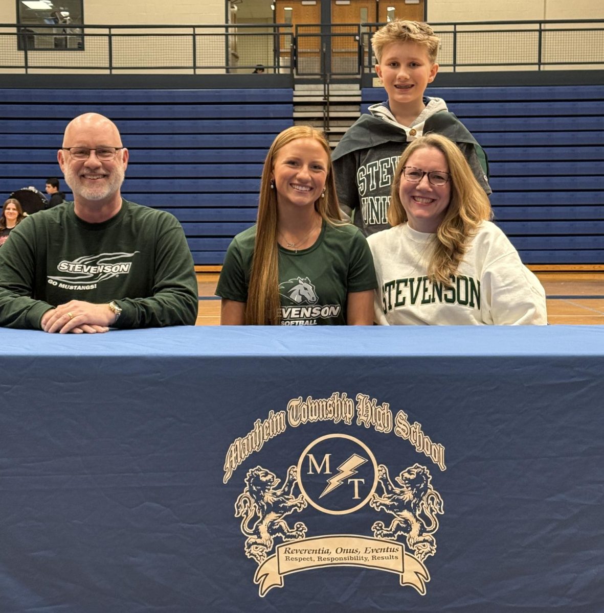 Ellie Comerford, Stevenson University, softball. 