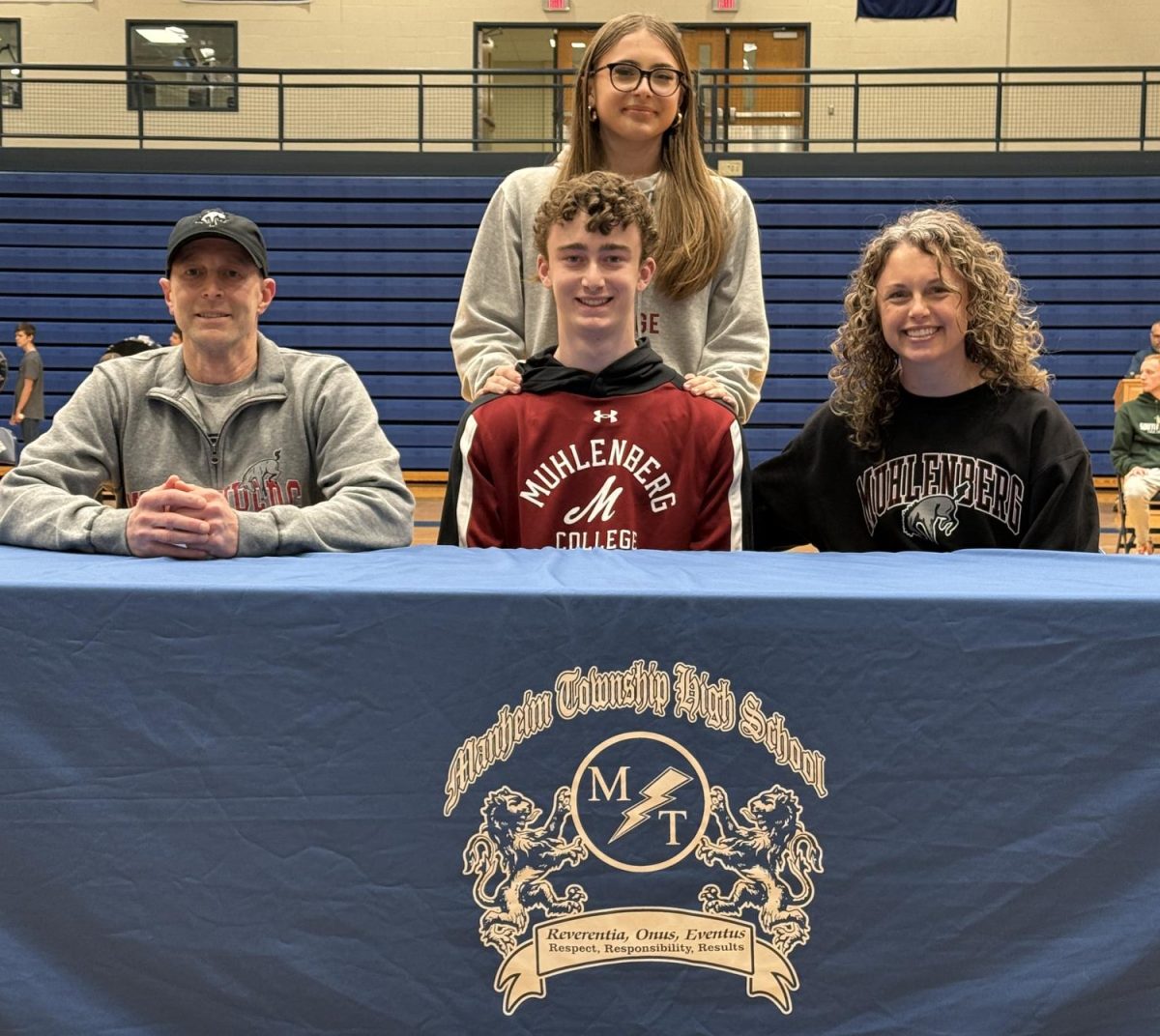 Mason Lyons, Muhlenberg College, lacrosse. 