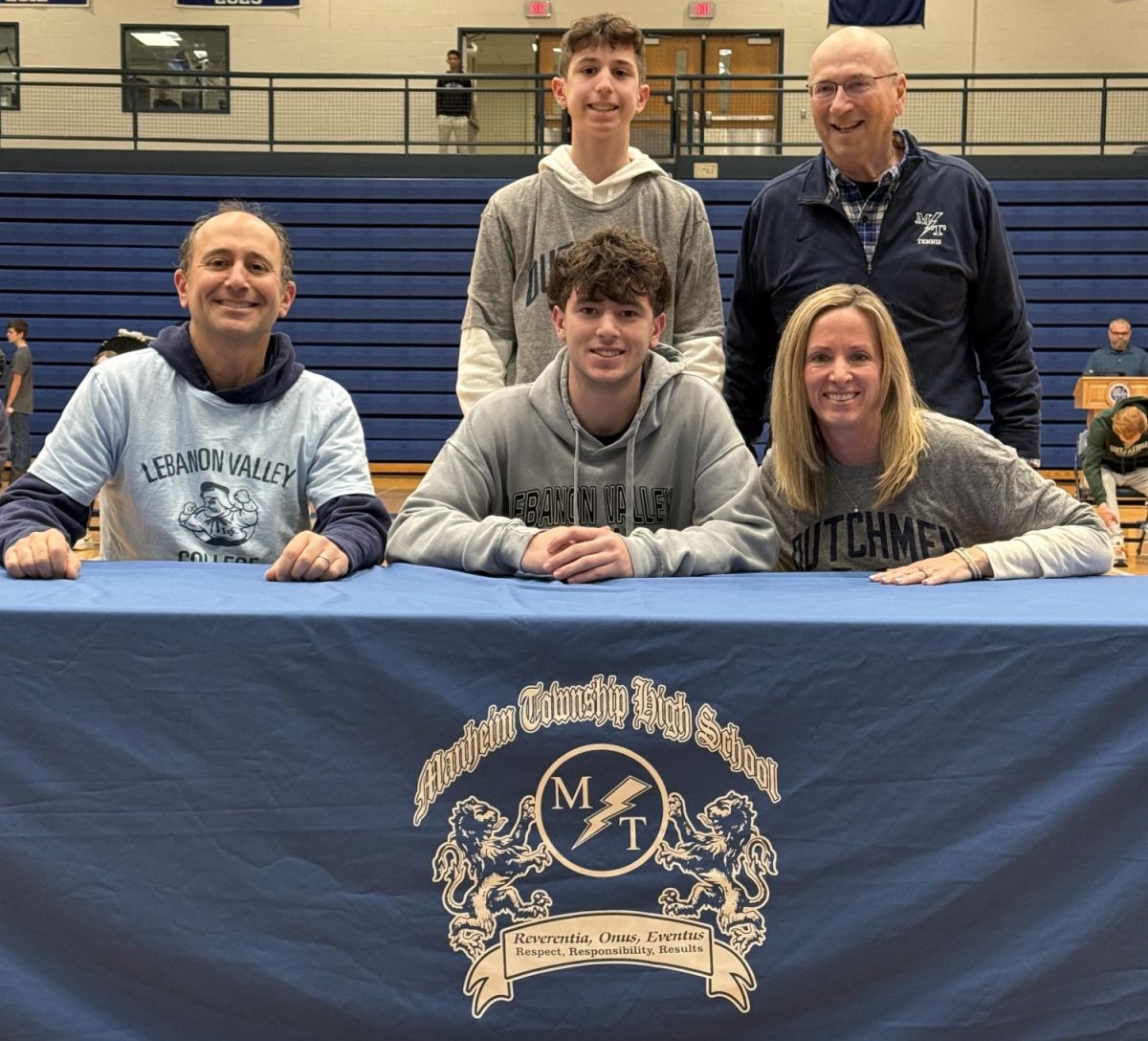 Jake Palandjian, Lebanon Valley College, tennis. 