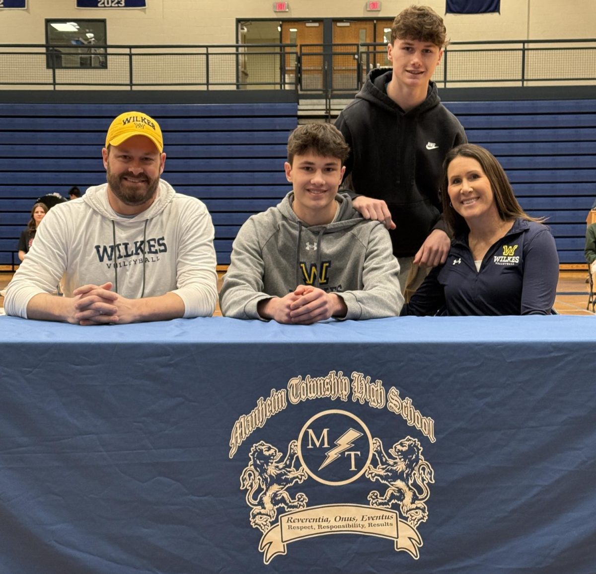 Zachary Sheaffer, Wilkes University, volleyball. 