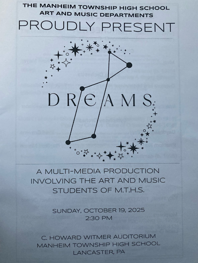 The program of the concert.